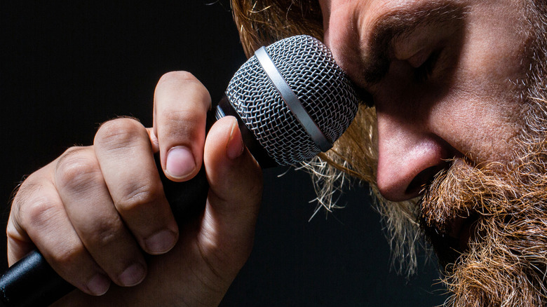 Man with a mic