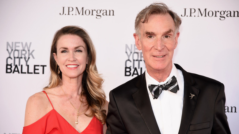 Bill Nye and Blair Tindall in 2018