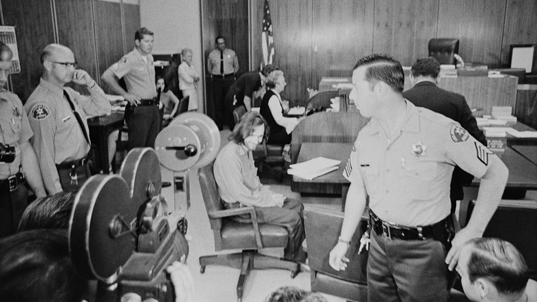 Manson in court