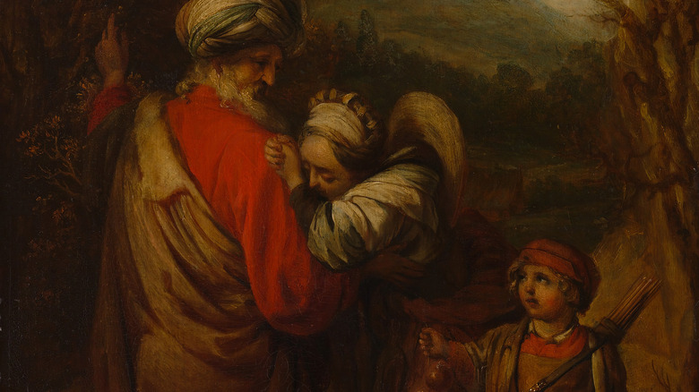 Abraham sends Hagar and Ishamel away