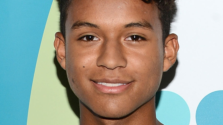 Jaafar Jackson smiles