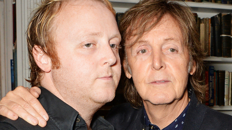 James and Paul McCartney