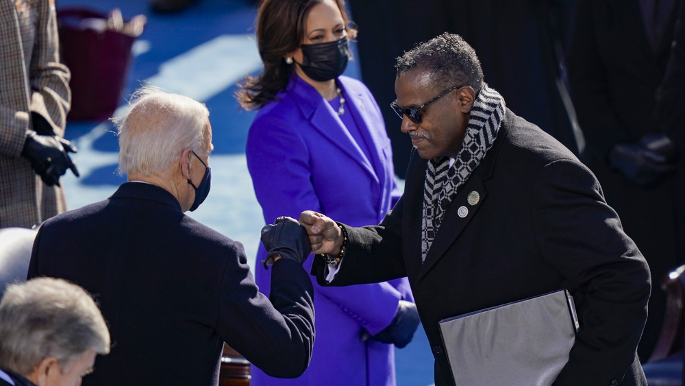 Rev. Beaman and President Biden