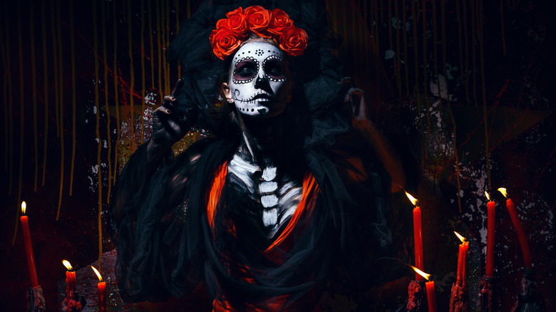 Santa Muerte portrait