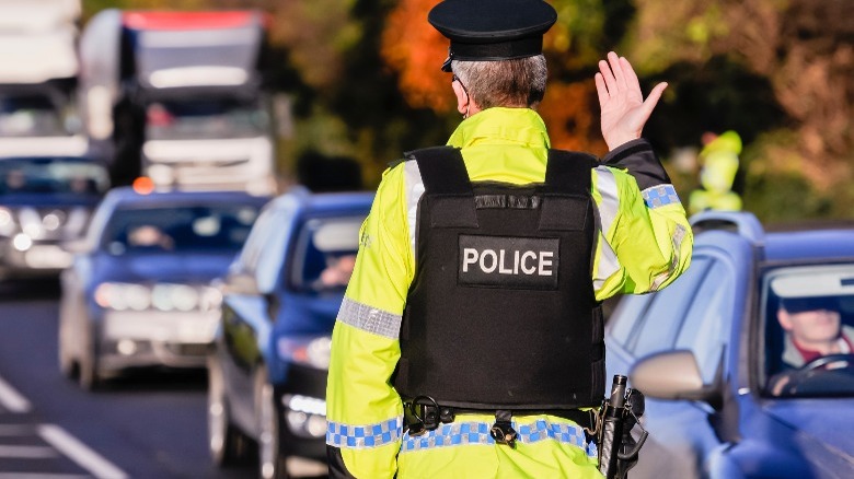 Traffic cop, officer
