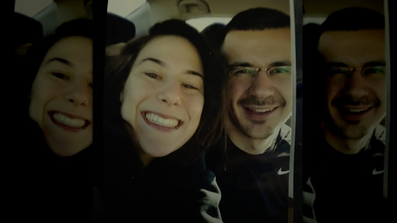 Warren and Taylor Schabusiness smiling