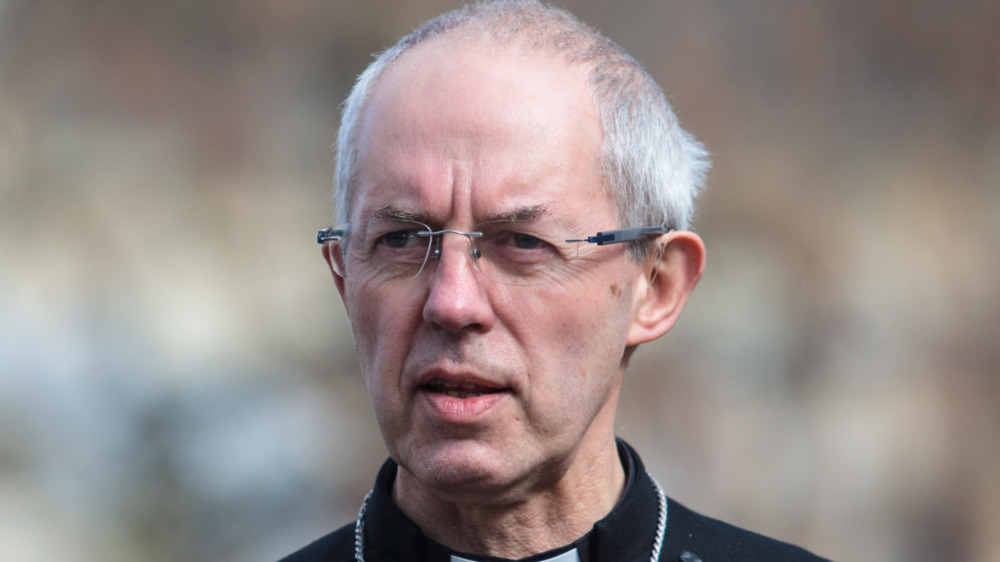 Justin Welby at religious ceremony