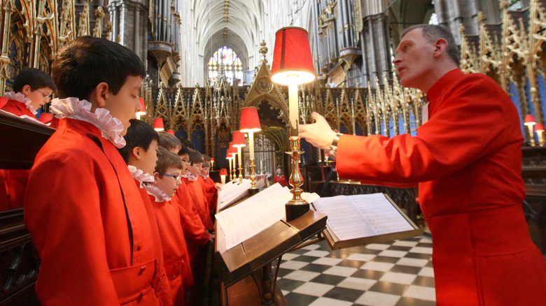 James O'Donnell conducting