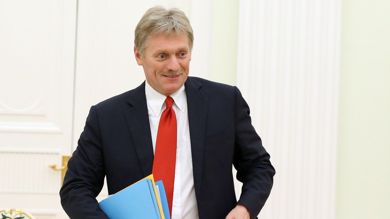 Dmitry Peskov smiling