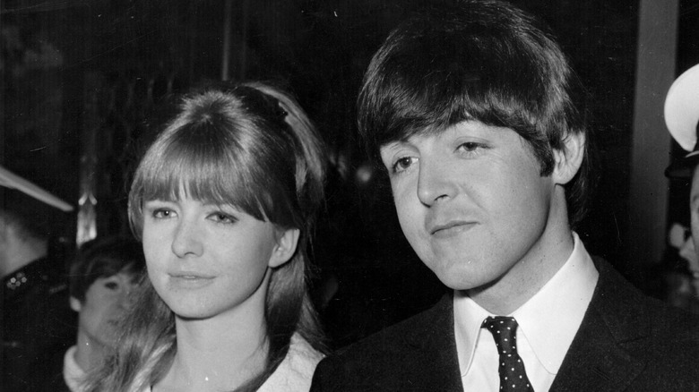 Jane Asher and Paul McCartney