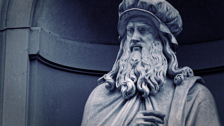 Statue of Leonardo da Vinci