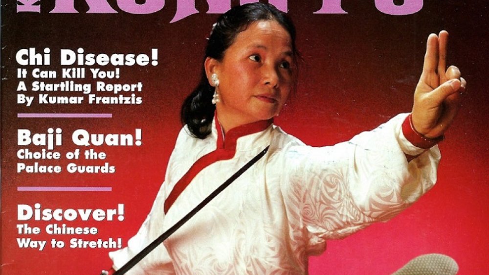 Bow-sim Mark on the cover of Kung Fu Magazine