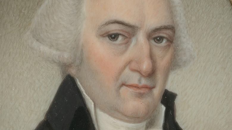 portrait of Gouverneur Morris staring ahead
