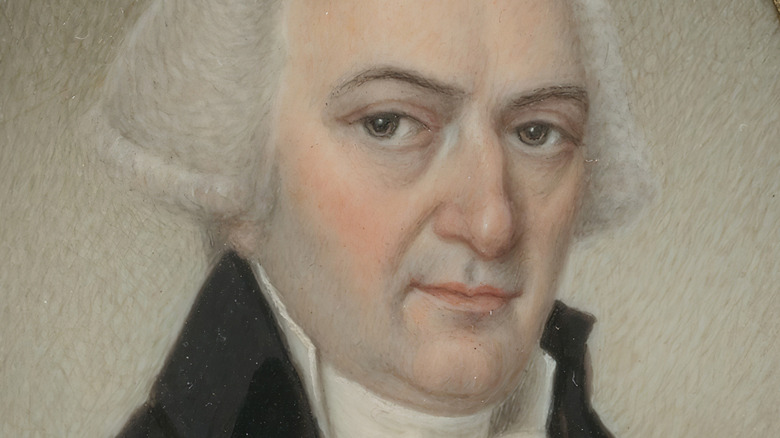 portrait of Gouverneur Morris staring ahead