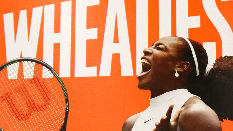 Serena Williams on Wheaties
