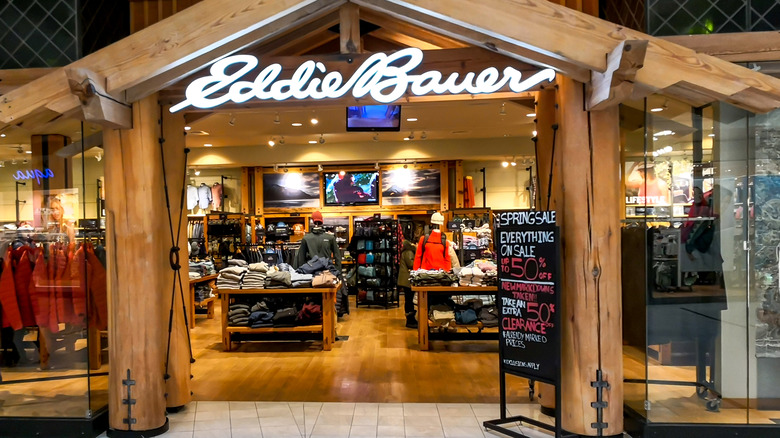 An Eddie Bauer store