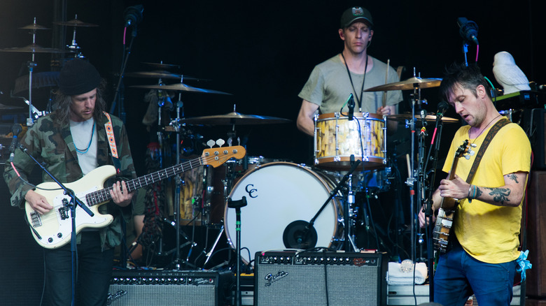 Modest Mouse performing