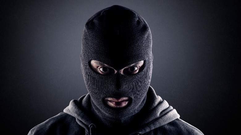 burglar in mask