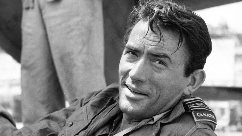 Gregory Peck smiling