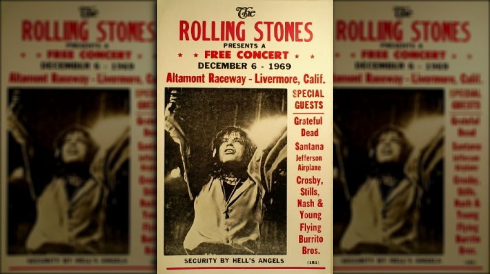Altamont Free Concert poster