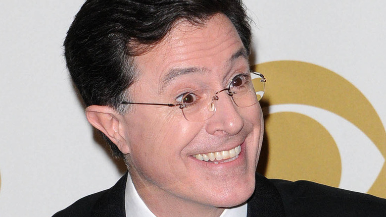Stephen Colbert smiling