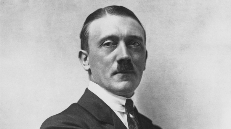 adolf hitler in suit