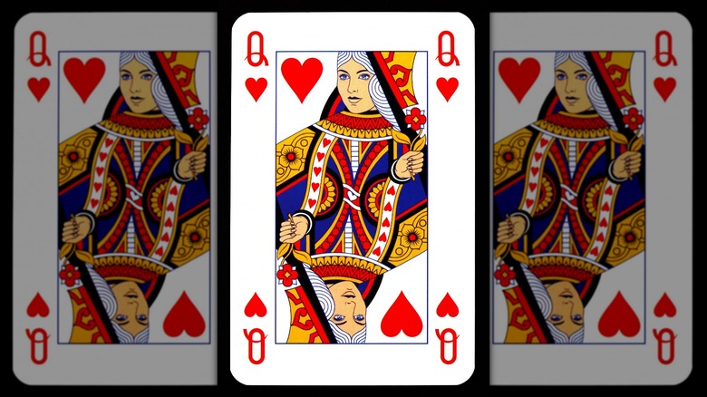 Queen of Hearts playing card