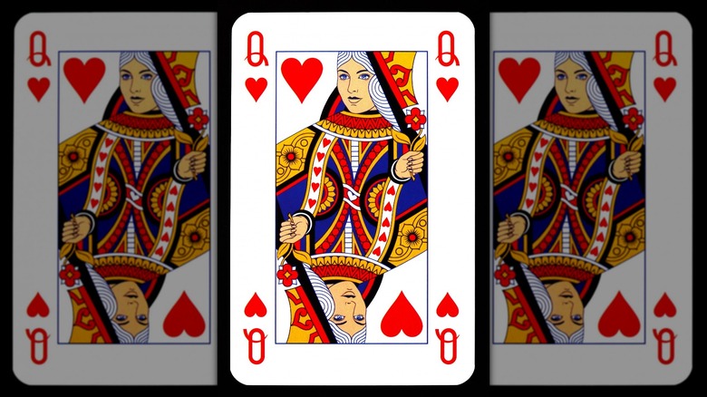 Queen of Hearts playing card