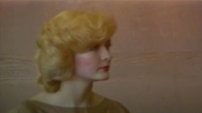 Laurie Bembanek staring