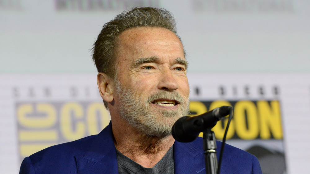 Arnold Schwarzenegger at ComicCon