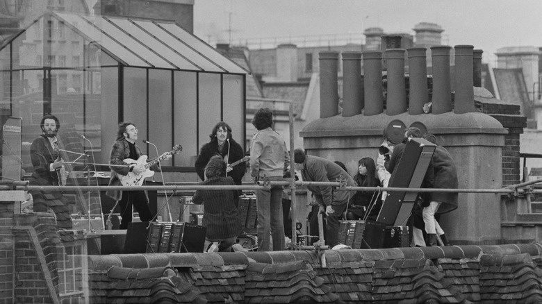 Rooftop concert
