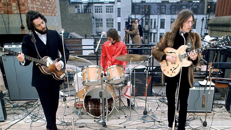The Beatles rooftop concert