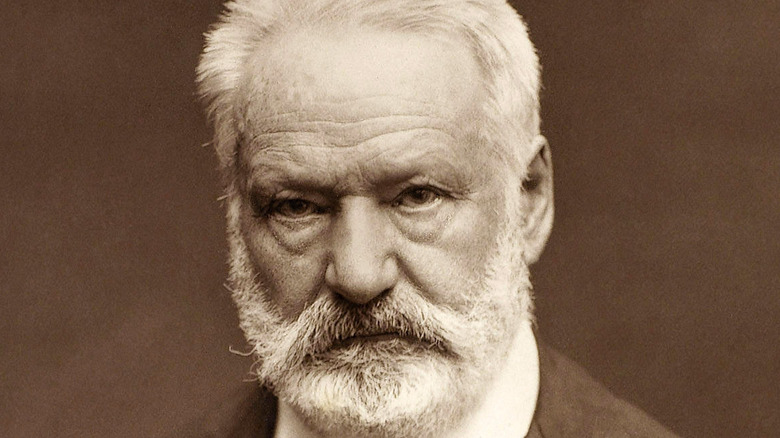 Victor Hugo posing for photo