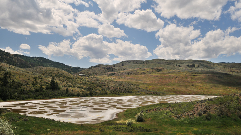 Lake Khiluk and the surrounding landscape