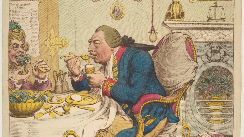 King George painting