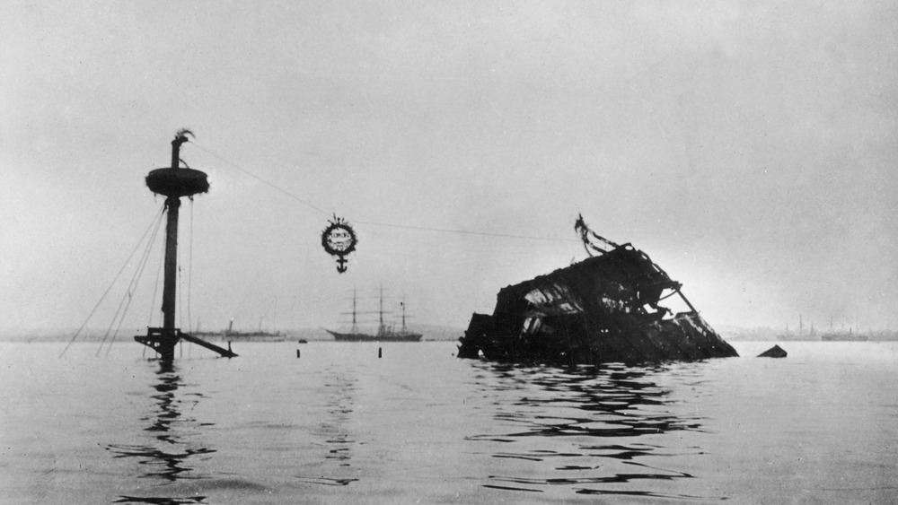 remains of the USS Maine