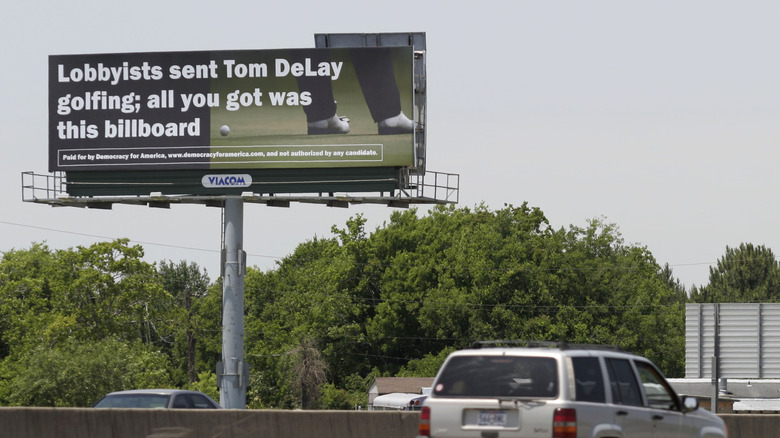billboard in Texas