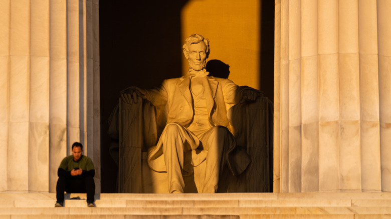 Lincoln memorial in Washington DC 