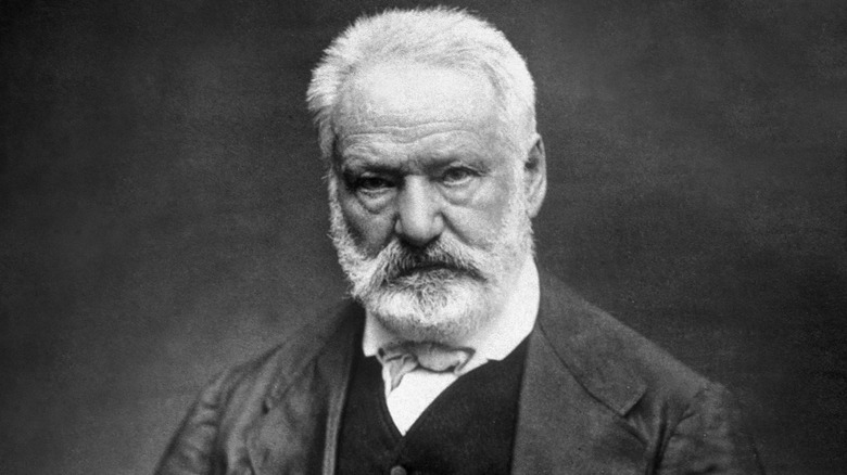 Portrait of writer Victor Hugo 