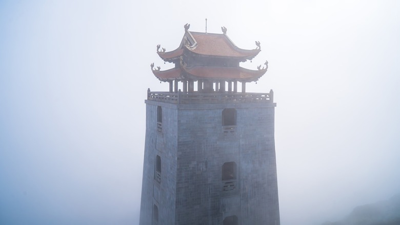 Cao Dai mountaintop pagoda