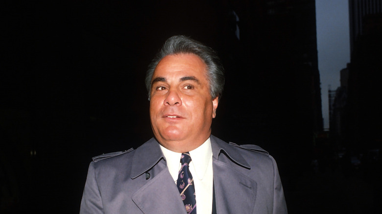 John Gotti gray suit