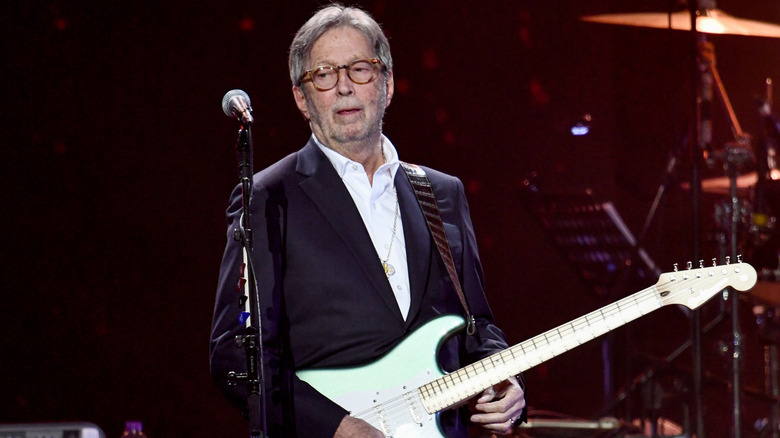 Eric Clapton performing