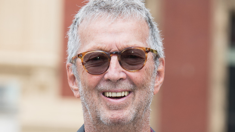Eric Clapton smiling