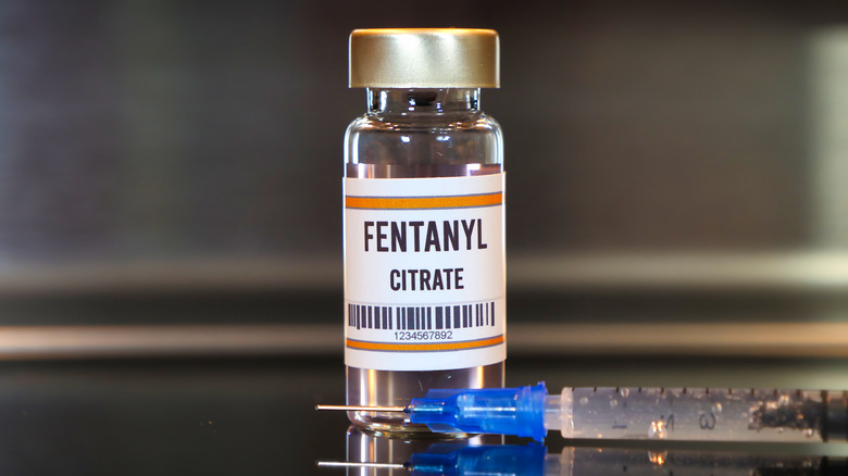 a bottle of fentanyl