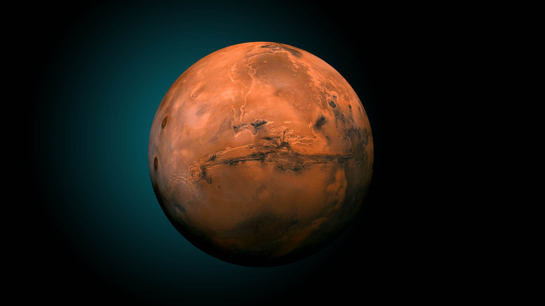 Photograph of Mars