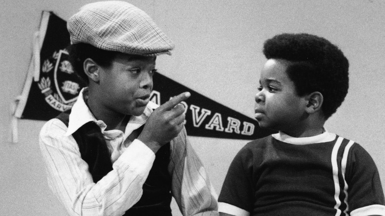 Willis and Arnold talking Diff'rent Strokes