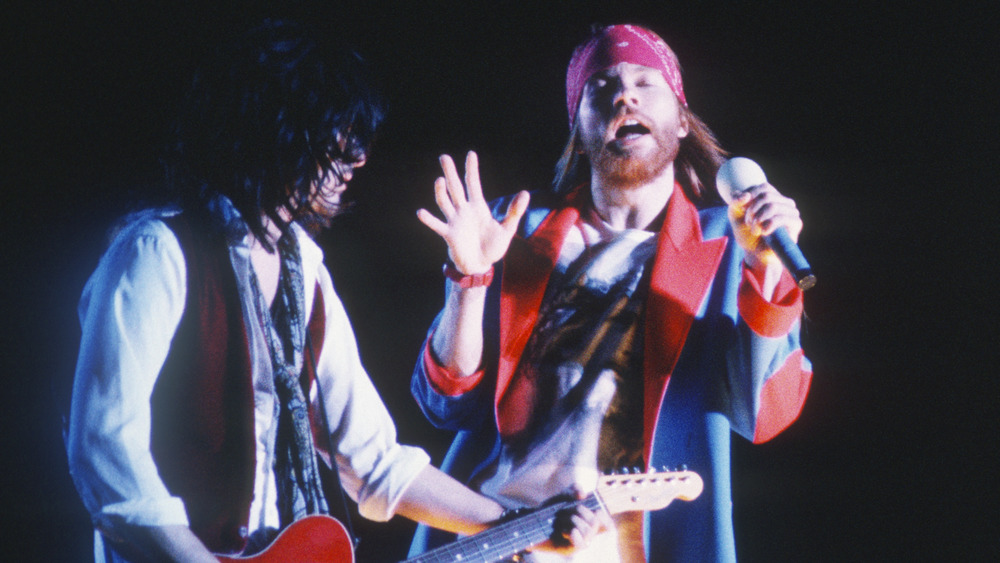 Axl Rose and Gilby Clarke, 1992 