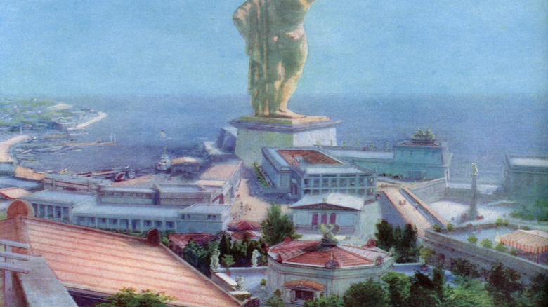 Colossus of Rhodes illustration