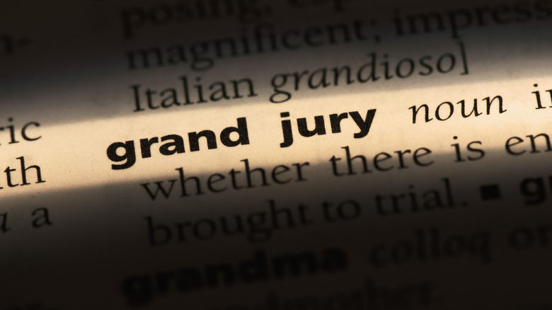 grand jury definition on dictionary