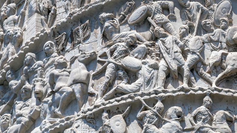 Column dedicated to Marcus Aurelius